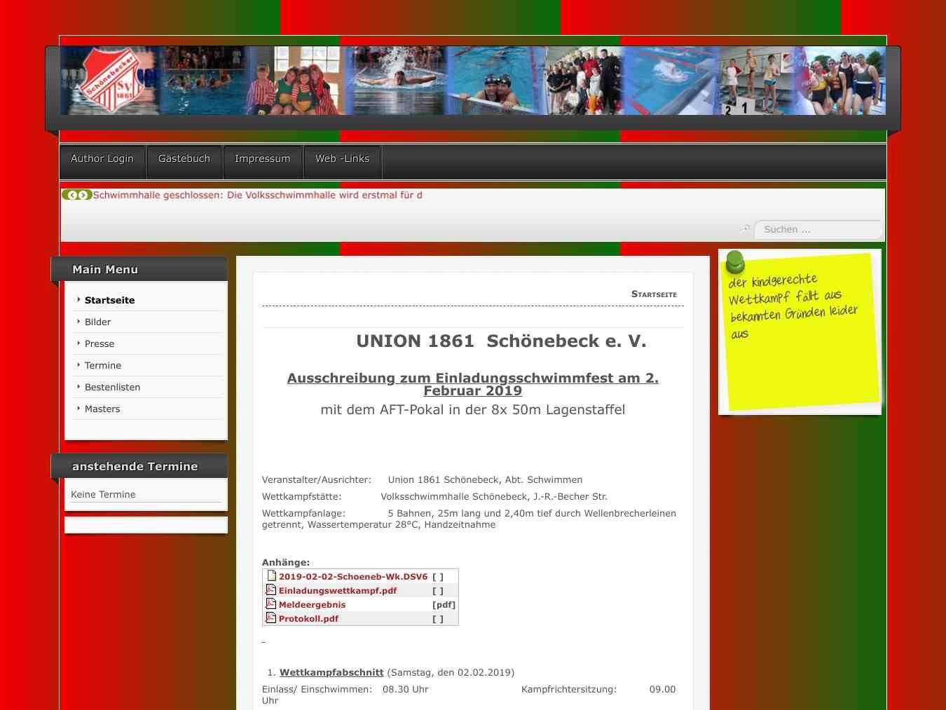 Veranstalterhomepage - http://www.union1861-schwimmen.de/index.php/19-allgemeines/wettkaempfe/290-einladungswettkampf-sbk-am-17-02-2018