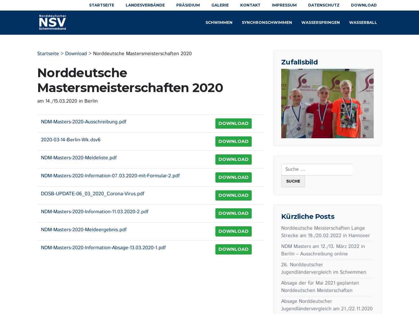 Veranstalterhomepage - https://www.norddeutscherschwimmverband.de/files/norddeutsche-mastersmeisterschaften/
