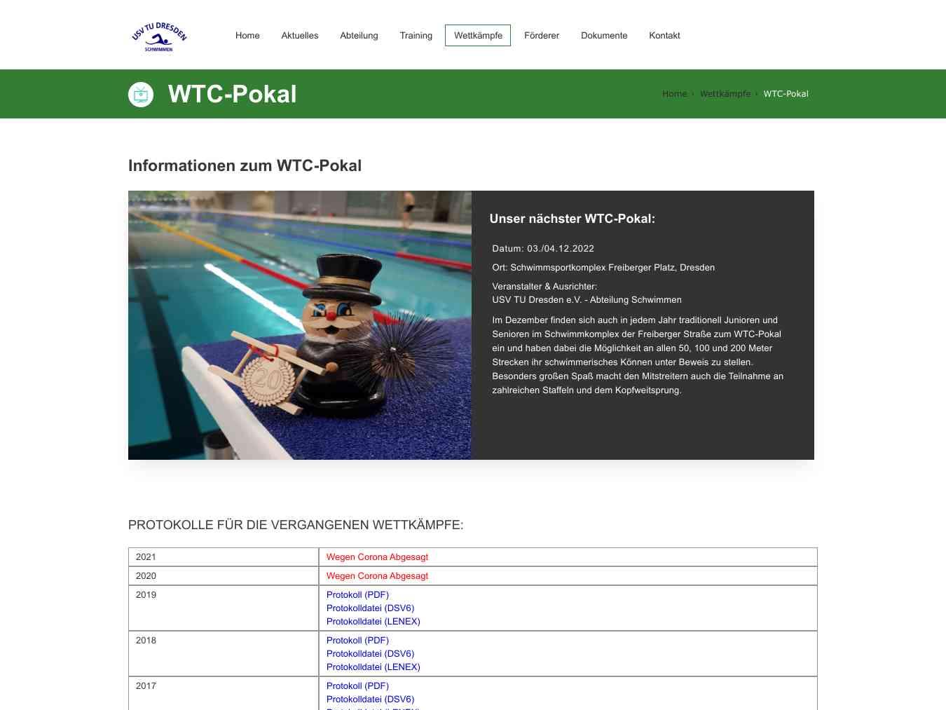 Veranstalterhomepage - http://www.schwimmen-dresden.de/wettkaempfe/wtc-pokal