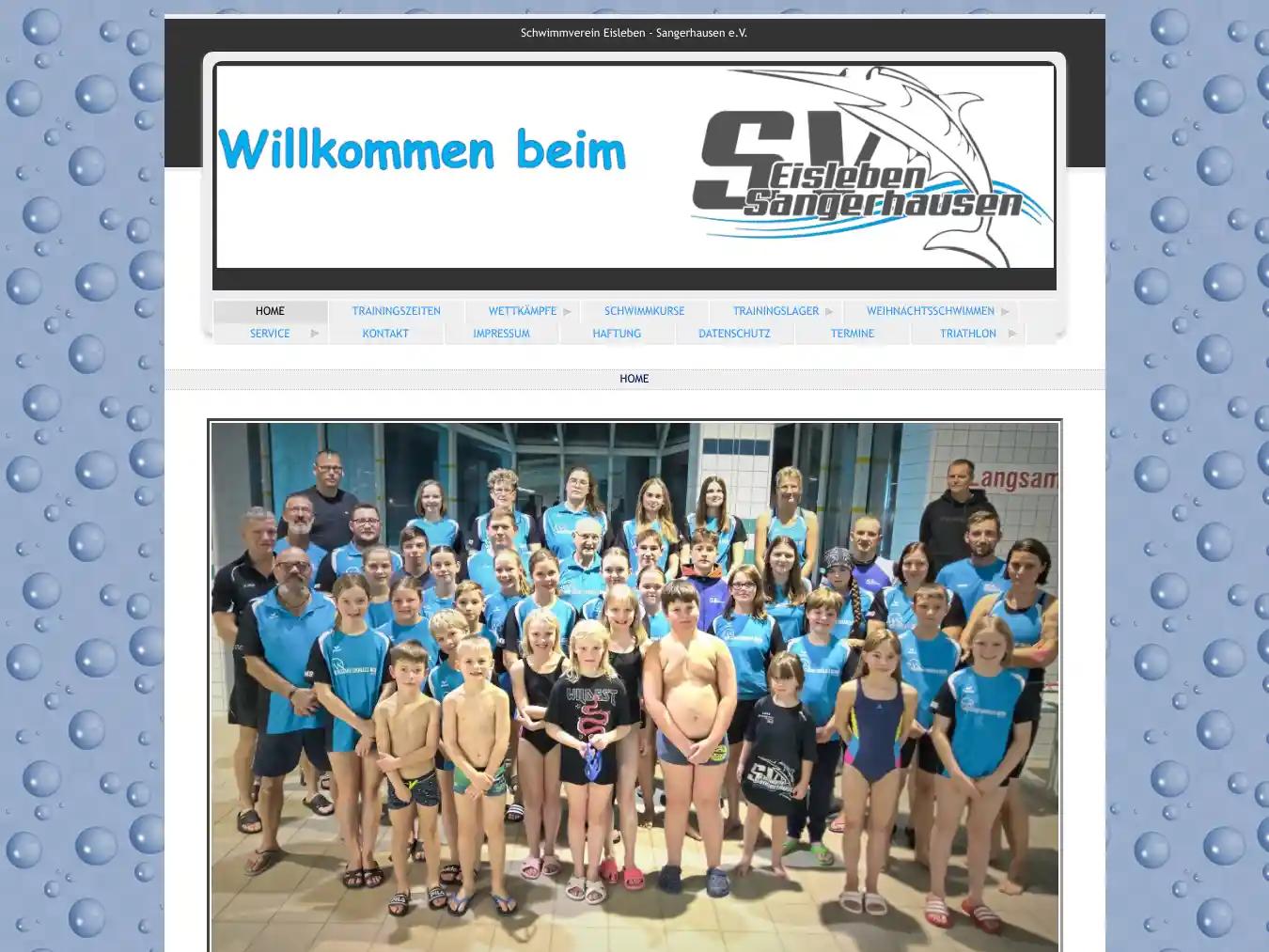 Veranstalterhomepage - http://schwimmverein-eisleben.de/