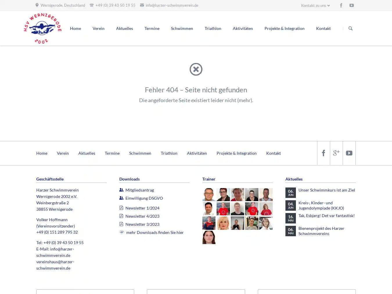 Veranstalterhomepage - http://www.harzer-schwimmverein.de/wettkampf/AusschreibungsWK/AuschreibungsWK.html