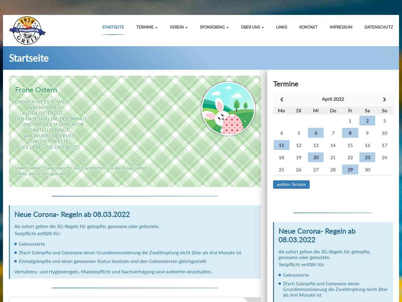 Veranstalterhomepage - http://www.schwimmen-greiz.de/